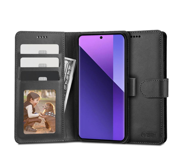 TECH-PROTECT Wallet do Xiaomi Redmi Note 13 Pro+ 5G black 5906302300440 - 1228032 - zdjęcie
